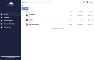 پلتفرم owncloud