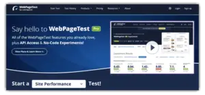 webpagetest