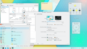 دسکتاپ و محیط KDE Plasma